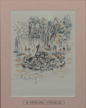 Load image into Gallery viewer, Andre Hambourg (1909-1999) - Versaille - Pair of lithogaphs framed