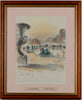 Andre Hambourg (1909-1999) - Versaille - Pair of lithogaphs framed