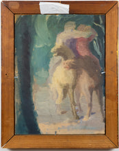 Load image into Gallery viewer, Charles GRAFFART (1893-1967) - Self-portrait with morion and translucent decanter - Oil on canvas