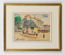 Load image into Gallery viewer, Elisee Maclet - La Bergerie de Gabrielle d Estrees - The sheepfold of Gabrielle d Estrees - Original watercolor