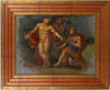 Di Giovanni - Scene mythologique - Mythological scene - Original Oil on Panel
