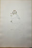 Leonor Fini (1907-1996) - Les Chats de Madame Helvetius - Cat in Royal Gown - Original Etching 57/150