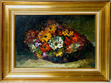 Load image into Gallery viewer, Louis PASTOUR (1876-1948) - Bouquet de fleurs– Bouquet of flowers – Original Oil on Panel