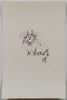 Leonor Fini (1907-1996) -  Les chats de Madame Helvetius -  Magical Cat - Original Etching (LF) - 1985