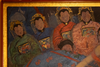 Do Fournier (1951 - ) - Scene d'interieur - Interior Scene - Original Oil on Canvas