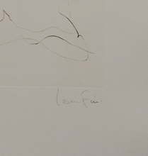 Load image into Gallery viewer, Leonor Fini (1907-1996) - Les Chats de Madame Helvetius - Flower Hair Cat - Original Etching 57/150