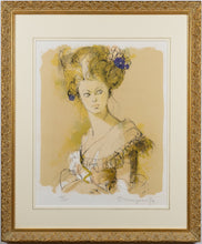 Load image into Gallery viewer, Takehiko Miyanaga (1919 – 1987) – La Fenne – The Woman - Lithograph