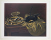 André Derain (1880-1954)(after) -    Nature morte aux Poissons et a La Poêle ('39 )  - Lithograph