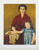 André Derain (1880-1954)(after) -   Denise and Claire Lévy ('49)   - Lithograph