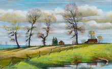 Load image into Gallery viewer, Antoine Paneda (1929) - Contre Jour (Against the day) - Original Oil Painting