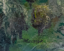 Load image into Gallery viewer, Brigitta Zeumer (1939-2015) - La Tamise à Londres - The Thames in London - Original Oil Painting on Panel