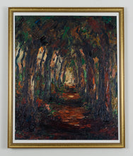 Load image into Gallery viewer, Elemer Vagh Weinmann (1906-1990) – Chemin dans un sous-bios – Path in an undergrowth – Original Oil on Canvas