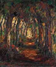 Load image into Gallery viewer, Elemer Vagh Weinmann (1906-1990) – Chemin dans un sous-bios – Path in an undergrowth – Original Oil on Canvas