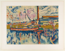 Load image into Gallery viewer, Maurice de Vlaminck (1876-1958) (after) – Paysage à Chatou - Landscape in Chatou - Lithograph