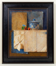 Load image into Gallery viewer, Fred Smoolenaers (1951 - ) - Briefkaarten met rozebottels - Postcard with Rose Hip -Original Oil Painting