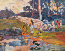 Load image into Gallery viewer, Galeazzo Tonini VON MÖRL (1922-2011) - Tahitian scene - Original Oil on panel