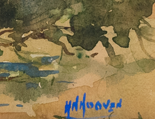 Load image into Gallery viewer, Herbert Nelson Hooven (1898-1979) - Pair of Landscapes - Watercolor on Paper
