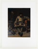 Gustave Courbet  (1819 – 1877)(after) -  Marc Trapadoux examinant un livre d'estampes - Marc Trapadoux examining a book of prints - Lithograph