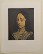 Load image into Gallery viewer, Jean-François Millet (1814 – 1875) (after) -  Jeune Femme en Buste - Young Woman in Bust - Lithograph
