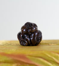 Load image into Gallery viewer, JAPAN Netsuke (20th Century) – katabori-netsuke – See, Speak, Hear no Evil Monkeys