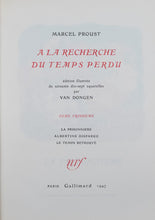 Load image into Gallery viewer, Marcel Proust (1871-1922); Kees Van Dongen (1877-1968) - À La Recherche du Temps Perdu - In Search of Lost Time – Gallimard/Bonet