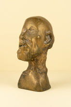 Load image into Gallery viewer, Jean Roulland (1931 - 2021) - Bust of Hippocrates, bronze with gilded patina