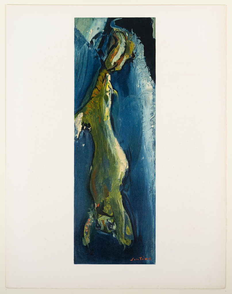 Chaim Soutine (1893-1943) (after) -   Hanged Hare  - Lithograph