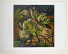 Chaim Soutine (1893-1943) (after) -   Landscape of Cagnes  - Lithograph