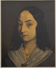 Jean-François Millet (1814 – 1875) (after) -  Jeune Femme en Buste - Young Woman in Bust - Lithograph