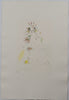 Leonor Fini (1907-1996) - Les Chats de Madame Helvetius - Flower Hair Cat - Original Etching 57/150
