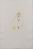 Leonor Fini (1907-1996) - Les Chats de Madame Helvetius - Crowned Cat with Necklace - Original Etching 57/150