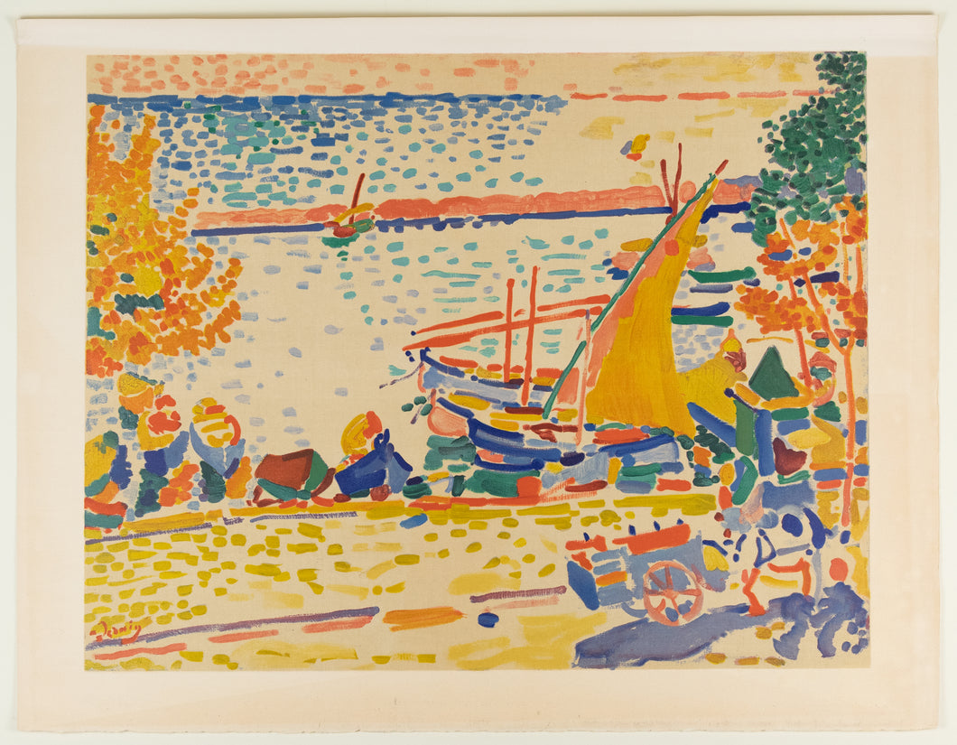 André Derain (1880-1954)(after) - Port de Collioure - Lithograph