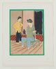 Leonard Tsuguharu FOUJITA(1886-1968)(after) - Propos d'un intoxiqué Collection - Pregnant Woman - Lithograph