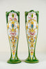 Delphin Massier - Art Nouveau Vallauris Vases - Signed by Artist - Ceramic