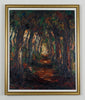 Elemer Vagh Weinmann (1906-1990) – Chemin dans un sous-bios – Path in an undergrowth – Original Oil on Canvas