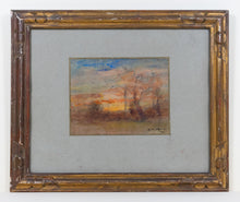 Load image into Gallery viewer, François Auguste RAVIER (1814-1895) - Etude de ciel prise à Morestel – Original Watercolor and Pencil
