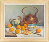 Gaston Hamanovick (XX century) – Nature morte aux oranges – Still life with oranges – Original Oil on Canvas