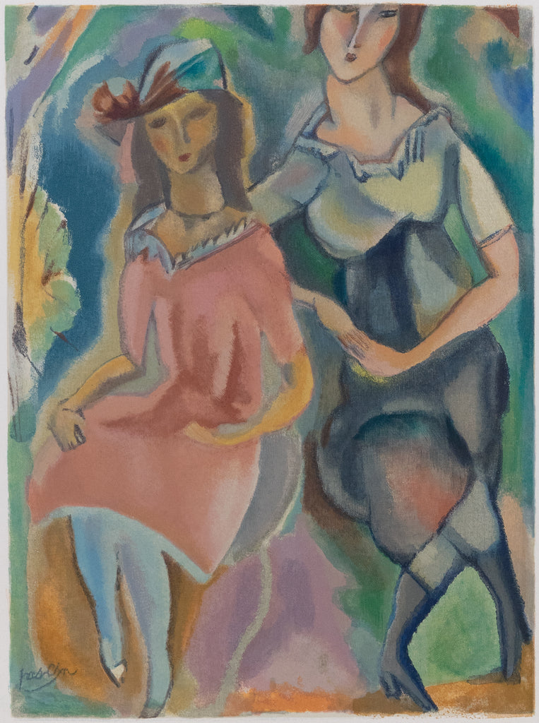 Jules Pascin (March 31, 1885 – June 5, 1930)(after) - Femininity - Lithograph