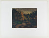 Paul Cézanne (1839 - 1906)(after) -  Paysage à Aix - Landscape in Aix - Lithograph
