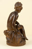 French School around 1900 - Petite Nymphe - Sculpture