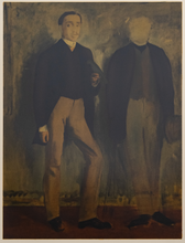 Load image into Gallery viewer, Edgar Degas (1834 - 1917)(after) -  Deux Hommes En Pied - Two Men on Foot - Lithograph
